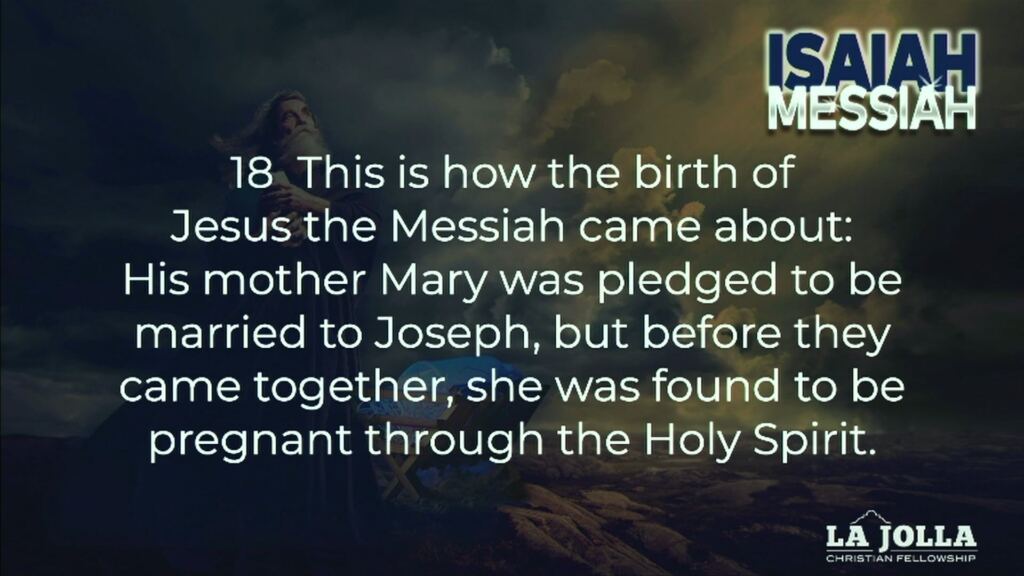 DEC 3 2023 | Isaiah: Messiah S2E1 | The Immanuel Life