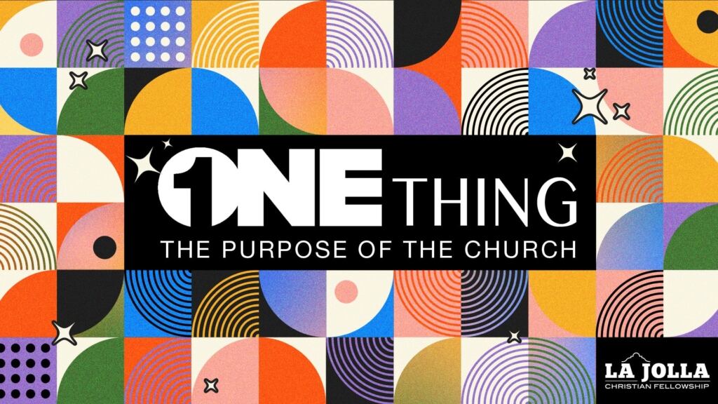 SEP 15 2024 | One Thing: The Purpose of the Church S1E3 | The Pace of Grace