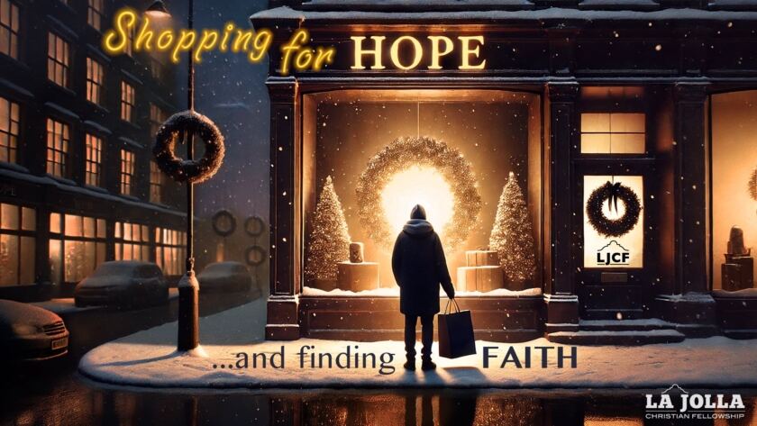 DEC 1 2024 | Shopping for Hope...Finding Faith S1E1 | Zechariah